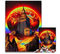 Rompecabezas de 1000 Piezas para Adultos El Polvo del mañana. Rompecabezas desafiante para Adultos, Ideal para Jugar en Familia o como Regalo Decorativo. 26x38cm/10,23x14,96 Pulgadas.