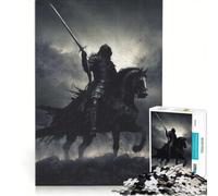 Rompecabezas de 1000 Piezas para Adultos El presagio del Terror, decoración de Pared, Juego de Carreras de Velocidad, Ideal para Decorar un Escritorio 50x75cm