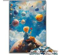 Rompecabezas de 1000 Piezas para Adultos, El Principito, Planeta, para Adolescentes, Juegos educativos Familiares, decoración del hogar, Regalo (tamaño 26x38cm)