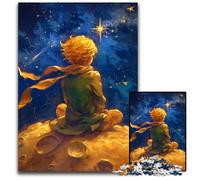 Rompecabezas de 1000 Piezas para Adultos El Principito, un Rompecabezas desafiante para Adolescentes, Ideal para una Noche de Juegos en Familia, 50x75cm