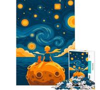Rompecabezas de 1000 Piezas para Adultos El Principito y el Zorro Juego Educativo y desafiante Juguete Juegos y Actividades Familiares (Tamaño 50x75cm)
