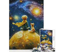 Rompecabezas de 1000 Piezas para Adultos El Principito y el Zorro Juegos para Toda la Familia Actividades Familiares Decoración del hogar Juguetes Regalo de cumpleaños (38x52cm)