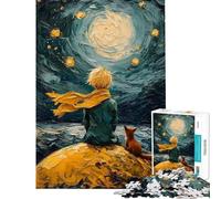 Rompecabezas de 1000 Piezas para Adultos El Principito y el Zorro Un Juego de ingenio Divertido y Original Toda la Familia (tamaño 38x26cm)