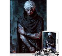 Rompecabezas de 1000 Piezas para Adultos el Revenant Tatuado Asesino Juguetes antiestrés Gran Regalo Juegos de relajación Mejora el Amor en Pareja tamaño 38x26cm