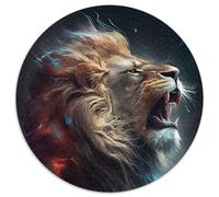 Rompecabezas de 1000 Piezas para Adultos, El Rugido del León, Rompecabezas difícil para Adultos, Juego de ingenio para Adolescentes, Noche de Juegos en Familia (67,5x67,5cm)