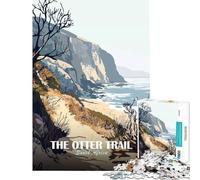 Rompecabezas de 1000 Piezas para Adultos El Sendero de la Nutria Sudáfrica Juguete Educativo e Intelectual Divertido y Original Regalo Ideal para el Amigo Invisible (tamaño 38x52cm)