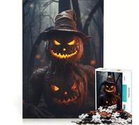 Rompecabezas de 1000 Piezas para Adultos El Señor Calabaza Juguetes para armar Actividades Divertidas en casa para Fortalecer el Amor en Pareja 50x75cm
