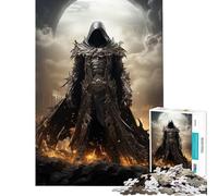 Rompecabezas de 1000 Piezas para Adultos El Señor de la Muerte del Inframundo Juego Educativo y desafiante Un Regalo estupendo Divertido y con Mucho Humor (tamaño 38x52cm)