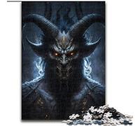 Rompecabezas de 1000 Piezas para Adultos: El Señor Oscuro, Juego Interactivo Familiar, navideño, Juego de Actividades para Toda la Familia (tamaño: 50x75cm)