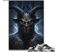 Rompecabezas de 1000 Piezas para Adultos: El Señor Oscuro, Juego Interactivo Familiar, navideño, Juego de Actividades para Toda la Familia (tamaño: 26x38cm)