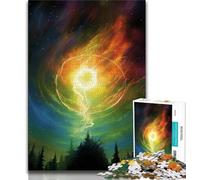 Rompecabezas de 1000 Piezas para Adultos El Sol y Las Tormentas Rompecabezas de 1000 Piezas Toda la Familia Adecuado para 14 75x50cm