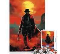 Rompecabezas de 1000 Piezas para Adultos: El Trotamundos Solitario Juguetes antiestrés Regalos de Amigo Secreto Juegos educativos Cada Pieza es única Tamaño: 38x52cm