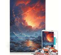 Rompecabezas de 1000 Piezas para Adultos El último Iceberg Juguetes para armar interacción Entre Padres e Hijos colección de Artistas Bellas Artes 50x75cm