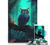 Rompecabezas de 1000 Piezas para Adultos El Vigilante Nocturno Juego práctico Mejora la Memoria cumpleaños 38x26cm