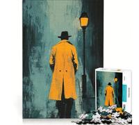Rompecabezas de 1000 Piezas para Adultos El Vigilante Nocturno un Juego práctico para divertirse en Familia cumpleaños y Navidad 38x26cm