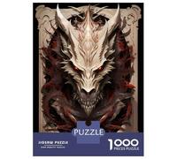 Rompecabezas De 1000 Piezas para Adultos Elder Dragon Rompecabezas para Adultos Juguetes Antiestrés Decoración Perfecta Cumpleaños Y Navidad 38x26cm/1000pcs