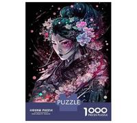 Rompecabezas De 1000 Piezas para Adultos Elegance of Geisha Rompecabezas Juguetes Antiestrés Decoración del Hogar Difícil Y Desafiante 38x26cm/1000pcs