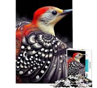 Rompecabezas de 1000 Piezas para Adultos Elegancia en Plumaje - Juego práctico y Divertido - Regalo de cumpleaños (Tamaño 38x26cm)