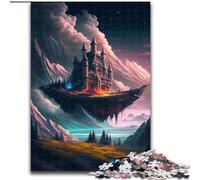 Rompecabezas de 1000 Piezas para Adultos, Elemental Fortress, de cartón, tamaño 26x38cm, Ideal para Relajarse, decoración del hogar.