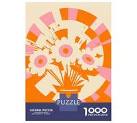 Rompecabezas De 1000 Piezas para Adultos Emma Bouquet of Flowers Rompecabezas para Adultos Juegos Relajantes Que Mejoran La Memoria Interacción Entre Padres E Hijos 38x26cm/1000pcs