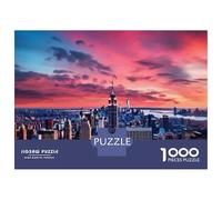 Rompecabezas De 1000 Piezas para Adultos Empire State Building Sunset-1 Rompecabezas Juegos Familiares Difícil Difícil Cumpleaños Y Navidad 52x38cm/1000pcs
