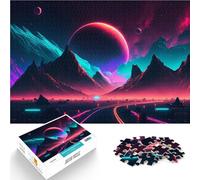 Rompecabezas de 1000 Piezas para Adultos Encuéntrame bajo la Luna Juego desafiante y Juego Familiar Grandes Regalos y Juguetes 38x26cm