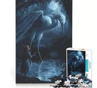 Rompecabezas de 1000 Piezas para Adultos: Encuentro en el Bosque Encantado, Juegos Familiares, ejercita tu Mente y Tus Manos, Toda la Familia 50x75cm