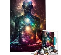 Rompecabezas de 1000 Piezas para Adultos energía Surrealista desafío para la Inteligencia Cerebral Juguetes adictivos Juegos Familiares decoración del hogar Gran Regalo (tamaño 50x75cm)