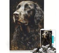 Rompecabezas de 1000 Piezas para Adultos: English Springer Spaniel, Juegos Familiares, ejercita tu Mente y Tus Manos, Toda la Familia 38x26cm