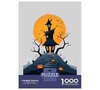 Rompecabezas De 1000 Piezas para Adultos Enter If You Dare - Haunted House Halloween Art Rompecabezas para Adultos Juego De Ingenio Decoración Perfecta Regalos De Cumpleaños Y Únicos 38x26cm/1000pcs