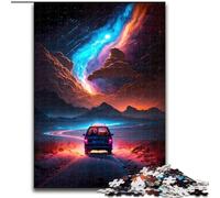Rompecabezas de 1000 Piezas para Adultos, Escape from City, de cartón, Ideal para Oficina, Dormitorio y Sala de Estar 1000 Piezas(26x38cm)