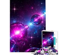 Rompecabezas de 1000 Piezas para Adultos Esferas Cósmicas en un Universo Estrellado Juguete Educativo e Intelectual para Toda la Familia Excelentes Regalos y Juguetes (Tamaño 38x52cm)