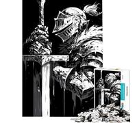 Rompecabezas de 1000 Piezas para Adultos Espada del Destino Ideal para cumpleaños Navidad Actividades Familiares y Manualidades Juguetes para Mayores de 14 años 38x26cm