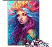 Rompecabezas de 1000 Piezas para Adultos, Estatua de Buda de Madera, Navidad y Año Nuevo, Regalo Festivo de 50x75cm para Juego Interactivo Familiar