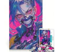 Rompecabezas de 1000 Piezas para Adultos, Estilo Anime futurista con Chica, Juegos educativos, Carrera de Velocidad de Manos, Toda la Familia 38x26cm