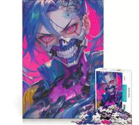 Rompecabezas de 1000 Piezas para Adultos, Estilo Anime futurista con Chica, Juegos educativos, Carrera de Velocidad Manual, Toda la Familia 50x75cm
