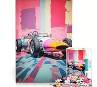 Rompecabezas de 1000 Piezas para Adultos Estilo años Sesenta Moda Pop Art Juegos educativos análisis y lógica Regalos para Mujeres 50x75cm