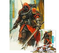 Rompecabezas de 1000 Piezas para Adultos Estilo Cyberpunk Ninja difícil y desafiante Una Obra de Arte Juegos educativos Apto para Mayores de 14 años (38x26cm)