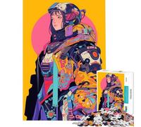 Rompecabezas de 1000 Piezas para Adultos Estilo Cyberpunk Pop Art Anime Juego de ingenio para Adultos Mejora la Memoria interacción Entre Padres e Hijos (tamaño 50x75cm)