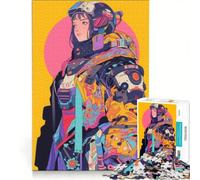 Rompecabezas de 1000 Piezas para Adultos, Estilo Cyberpunk Pop Art Anime, Juegos educativos, análisis y lógica, Regalos para Mujeres 50x75cm