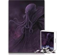 Rompecabezas de 1000 Piezas para Adultos, Estilo hechicero de Cthulhu, Juguetes educativos, decoración del hogar, Regalo de cumpleaños, tamaño 50x75cm