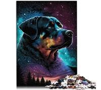Rompecabezas de 1000 piezas para adultos, estilo Rottweiler, divertidos juegos familiares de 19.7 x 29.5 pulgadas es ideal como regalo para toda la familia