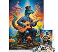 Rompecabezas de 1000 Piezas para Adultos Estilo Steampunk con temática de Dinosaurios y baladas Juego práctico para Toda la Familia Juguete Educativo Que Ayuda a ejercitar el Cerebro (75x50cm)