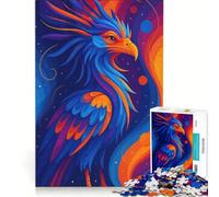 Rompecabezas de 1000 Piezas para Adultos Estrella pájaro Secretaria Juego práctico Ideal para divertirse en Familia cumpleaños y Navidad 38x52cm