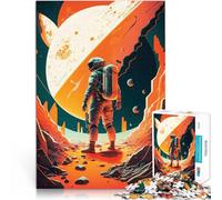 Rompecabezas de 1000 Piezas para Adultos Experimente Mundos alienígenas Regalos de Juegos desafiantes Grandes Regalos y Juguetes 52x38cm