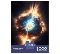Rompecabezas De 1000 Piezas para Adultos Exploding Supernova Rompecabezas para Adultos Juegos Relajantes Regalos para Mujeres Desafiantes para Completar 70x50cm/1000pcs