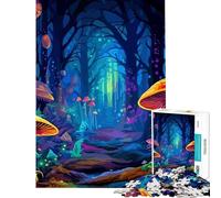 Rompecabezas de 1000 Piezas para Adultos Exploración del Bosque Ideal para cumpleaños Navidad decoración de Pared y Juegos Familiares Apto para Mayores de 14 años (38x26cm)