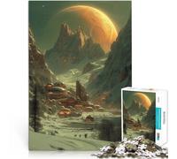 Rompecabezas de 1000 Piezas para Adultos Exploración del Planeta para el Juguete de desafío de Juego Educativo Mejorar la Memoria 38x26cm