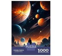 Rompecabezas De 1000 Piezas para Adultos Explore The Universe Space Adventure Rompecabezas para Adultos Juego De Ingenio Decoración Difícil Y Desafiante 70x50cm/1000pcs