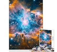 Rompecabezas de 1000 Piezas para Adultos Explosión Cósmica: El Nacimiento de Las Estrellas Juguetes DIY Regalos para el Amigo Invisible Juego práctico para Mejorar el Amor en Pareja tamaño 38x26cm